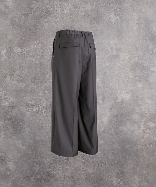 ADRER(アドラー)の「Extra Quality TR wide straight slacks / エクストラクオリティ TR ワイドストレートスラックス(スラックス・メンズ・ブラック/チャコールグレー・XS/S/M/L)」の19枚目の写真