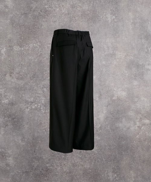 ADRER(アドラー)の「Extra Quality TR wide straight slacks / エクストラクオリティ TR ワイドストレートスラックス(スラックス・メンズ・ブラック/チャコールグレー・XS/S/M/L)」の21枚目の写真
