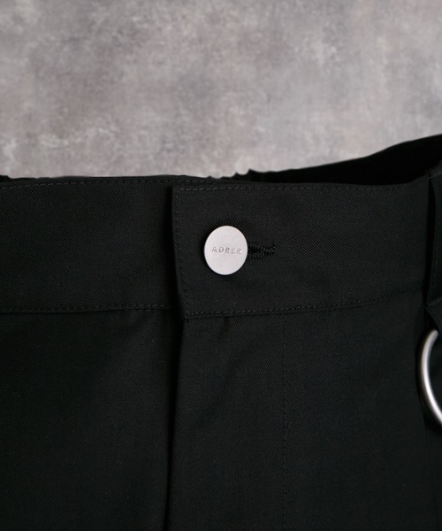 ADRER(アドラー)の「Extra Quality TR wide straight slacks / エクストラクオリティ TR ワイドストレートスラックス(スラックス・メンズ・ブラック/チャコールグレー・XS/S/M/L)」の22枚目の写真