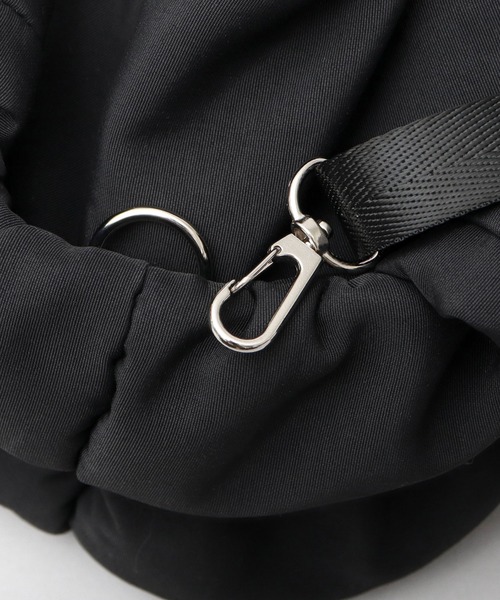 cheek(BAG)(チーク)の「2WAY ショルダートート ギャザーパフバッグ パディングバッグ(トートバッグ・レディース・グレー/ブラック/パープル・FREE)」の21枚目の写真