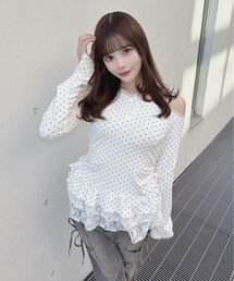 one way | ペプラムティアードトップス(Tシャツ/カットソー)