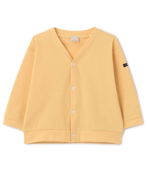 petit main（プティマイン）の「【花粉防止】カットカーディガン（カーディガン/ボレロ・キッズ・ホワイト系その他/イエロー/ネイビー・M(100-110cm)/S(80-90cm)/L(120-130cm)）」の9枚目の写真