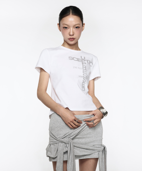 ROCKCAKE(ロックケーキ)の「Sceptic Crop Top - White(Tシャツ/カットソー・レディース・その他・SMALL)」の7枚目の写真