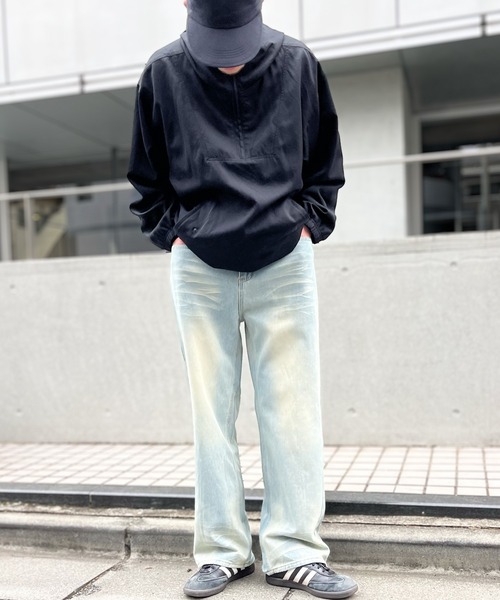 yield(イールド)の「【yield select】ビンテージライク カーブデニムパンツ N25AW3(デニムパンツ・メンズ・ライトインディゴブルー/ブラック・XXL/L/M/XL/S)」の11枚目の写真