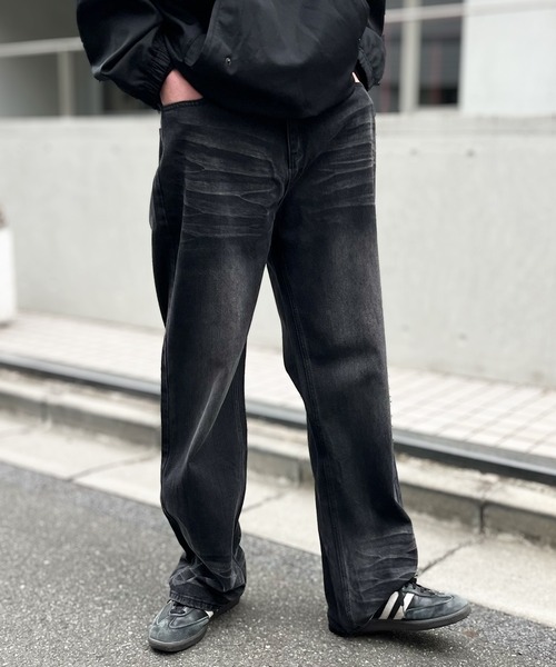 yield(イールド)の「【yield select】ビンテージライク カーブデニムパンツ N25AW3(デニムパンツ・メンズ・ライトインディゴブルー/ブラック・XXL/L/M/XL/S)」の15枚目の写真