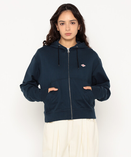 Women's Cotton Terry Zip Hoodie（スウェット）｜DANTON（ダントン