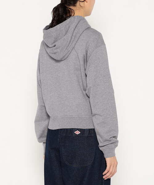 トップス DANTON / COTTON TERRY ZIP HOODIE DANTON Women's Cotton Terry Zip Hoodie