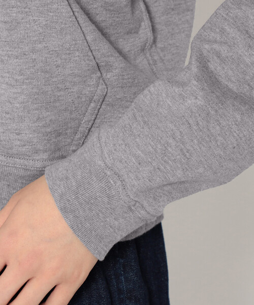 DANTON(ダントン)の「Women's Cotton Terry Zip Hoodie(スウェット・レディース・グレー/ダークグリーン/レッド/アイボリー/チャコール/ネイビー・36/38)」の14枚目の写真