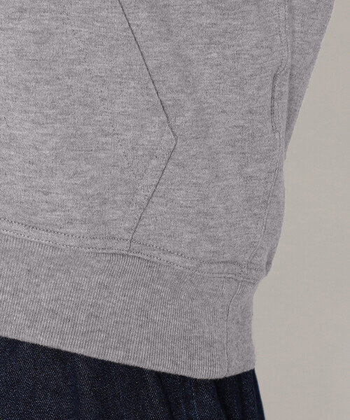 DANTON(ダントン)の「Women's Cotton Terry Zip Hoodie(スウェット・レディース・グレー/ダークグリーン/レッド/アイボリー/チャコール/ネイビー・36/38)」の15枚目の写真