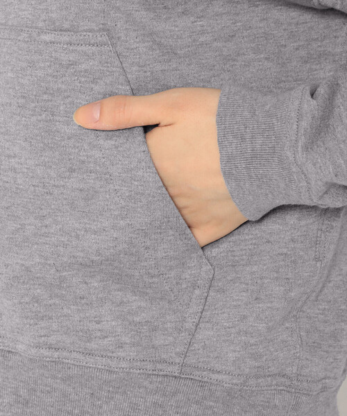 DANTON(ダントン)の「Women's Cotton Terry Zip Hoodie(スウェット・レディース・グレー/ダークグリーン/レッド/アイボリー/チャコール/ネイビー・36/38)」の16枚目の写真