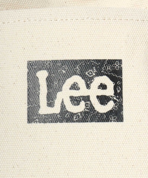 Lee(リー)の「Lee(リー)バンダナロゴプリント 3ポケットミニトートバッグ/ユニセックス(トートバッグ・レディース・ブラック/オフホワイト・FREE)」の4枚目の写真