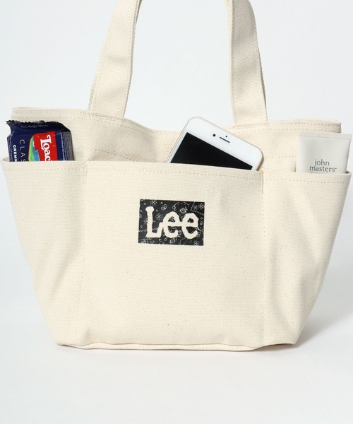 Lee(リー)の「Lee(リー)バンダナロゴプリント 3ポケットミニトートバッグ/ユニセックス(トートバッグ・レディース・ブラック/オフホワイト・FREE)」の20枚目の写真