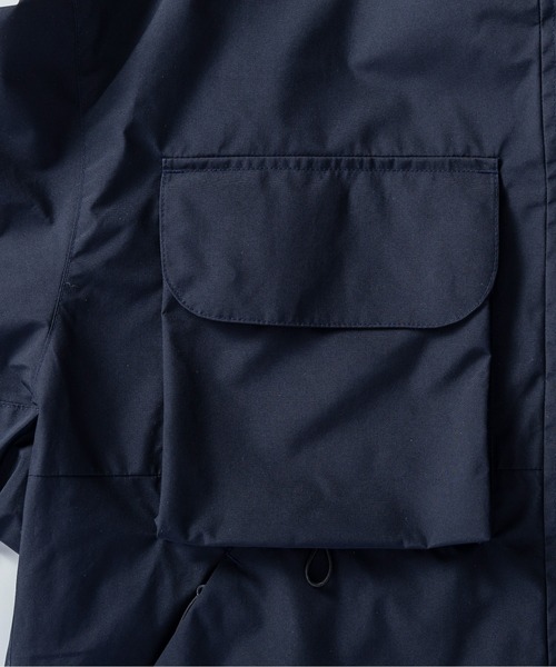 +phenix（プラスフェニックス）の「+phenix(プラスフェニックス) HOODED JACKET フードジャケット / GORE-TEX WINDSTOPPER（マウンテンパーカー・メンズ・ブラック/ネイビー・M/L/XL）」の15枚目の写真