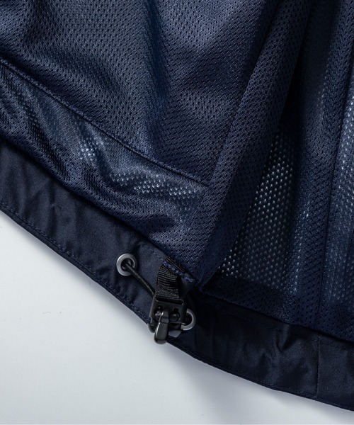 +phenix（プラスフェニックス）の「+phenix(プラスフェニックス) HOODED JACKET フードジャケット / GORE-TEX WINDSTOPPER（マウンテンパーカー・メンズ・ブラック/ネイビー・M/L/XL）」の4枚目の写真