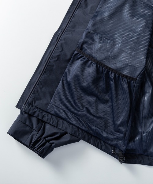 +phenix（プラスフェニックス）の「+phenix(プラスフェニックス) HOODED JACKET フードジャケット / GORE-TEX WINDSTOPPER（マウンテンパーカー・メンズ・ブラック/ネイビー・M/L/XL）」の5枚目の写真