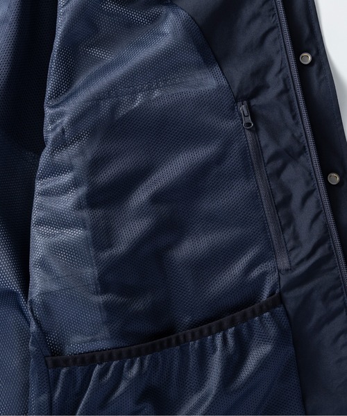 +phenix（プラスフェニックス）の「+phenix(プラスフェニックス) HOODED JACKET フードジャケット / GORE-TEX WINDSTOPPER（マウンテンパーカー・メンズ・ブラック/ネイビー・M/L/XL）」の6枚目の写真