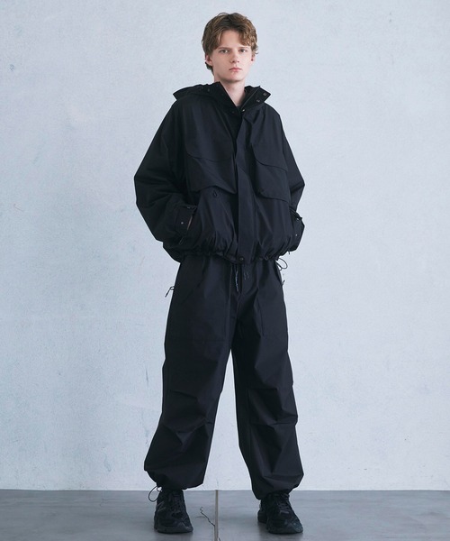 +phenix（プラスフェニックス）の「+phenix(プラスフェニックス) HOODED JACKET フードジャケット / GORE-TEX WINDSTOPPER（マウンテンパーカー・メンズ・ブラック/ネイビー・M/L/XL）」の20枚目の写真