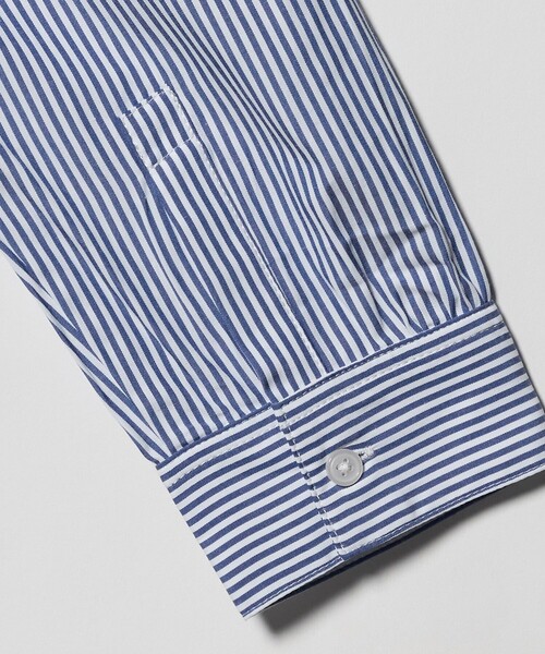 A DAY IN THE LIFE UNITED ARROWS(アデイインザライフユナイテッドアローズ)の「ブークレ ニットベスト+シャツ ‐セットアイテム‐<A DAY IN THE LIFE>(シャツ/ブラウス・レディース・グレー系/ブラック・FREE)」の11枚目の写真