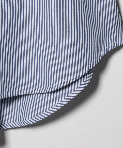A DAY IN THE LIFE UNITED ARROWS(アデイインザライフユナイテッドアローズ)の「ブークレ ニットベスト+シャツ ‐セットアイテム‐<A DAY IN THE LIFE>(シャツ/ブラウス・レディース・グレー系/ブラック・FREE)」の12枚目の写真
