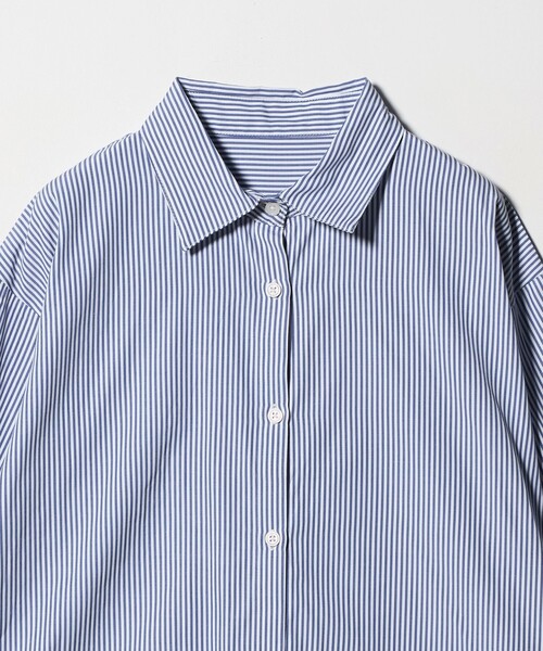 A DAY IN THE LIFE UNITED ARROWS(アデイインザライフユナイテッドアローズ)の「ブークレ ニットベスト+シャツ ‐セットアイテム‐<A DAY IN THE LIFE>(シャツ/ブラウス・レディース・グレー系/ブラック・FREE)」の17枚目の写真