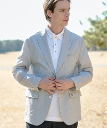 adabat（アダバット）の「【ADABAT NAVY】COOLMAXサッカージャケット（テーラードジャケット）」