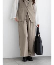 Te chichi（テチチ）の「2タックワイドパンツ【AOYAMA FASHION ASSOCIATION × Té chichi】（その他パンツ）」