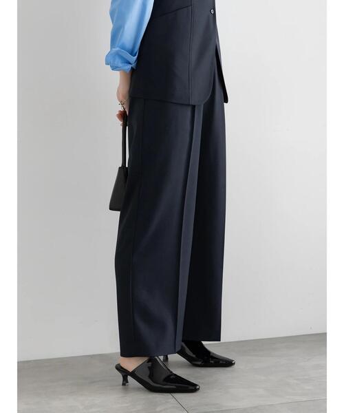 Te chichi（テチチ）の「2タックワイドパンツ【AOYAMA FASHION ASSOCIATION × Té chichi】（その他パンツ・レディース・ネイビー/モカ・F）」の21枚目の写真