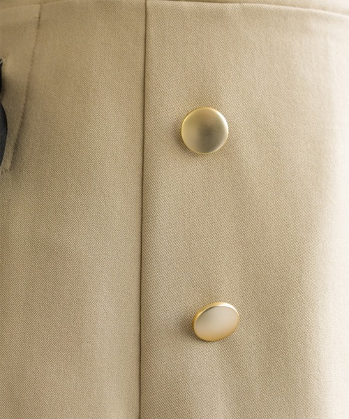 31 Sons de mode（トランテアン　ソン　ドゥ　モード）の「2026春夏新作 サイドリボンワンピース（ワンピース・レディース・ベージュ/グレイッシュベージュ・M/S）」の22枚目の写真