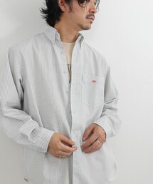 DANTON | 【DANTON/ダントン】DT-B0293POD DOT BUTTON B.D. SHIRT LS 26SS(シャツ/ブラウス)