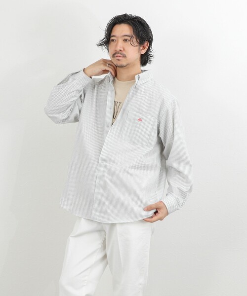 DANTON（ダントン）の「【DANTON】ドットボタン ボタンダウンシャツ 長袖 26SS（DT-B0293POD）（シャツ/ブラウス・メンズ・ホワイト系その他・38/40/42/44）」の13枚目の写真