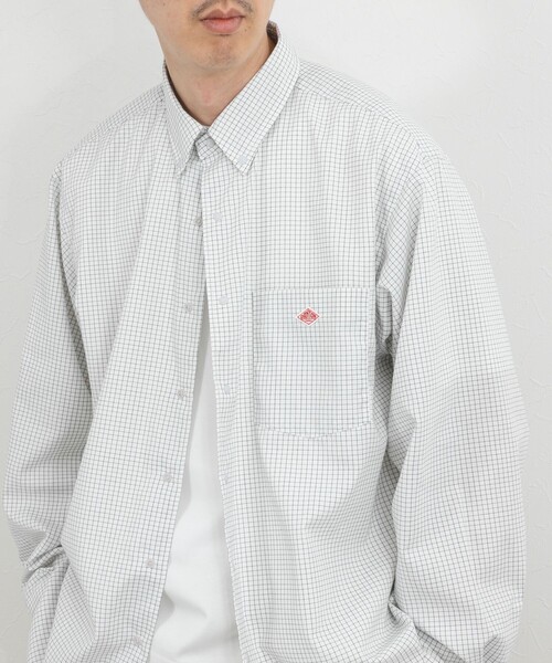 DANTON（ダントン）の「【DANTON】ドットボタン ボタンダウンシャツ 長袖 26SS（DT-B0293POD）（シャツ/ブラウス・メンズ・ホワイト系その他・38/40/42/44）」の18枚目の写真