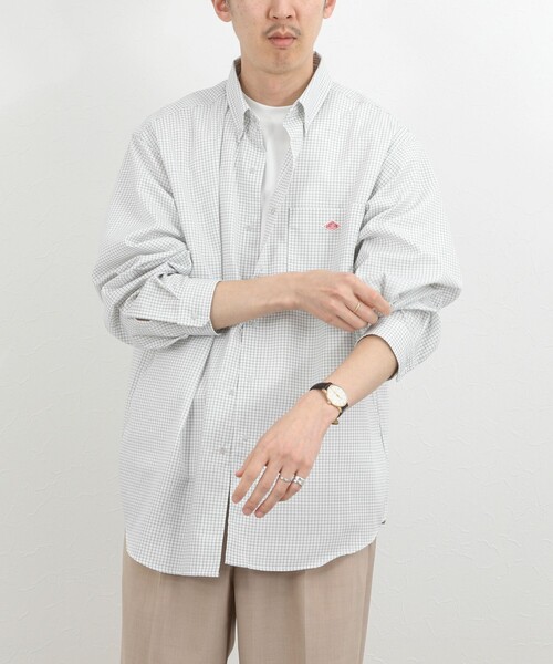 DANTON（ダントン）の「【DANTON】ドットボタン ボタンダウンシャツ 長袖 26SS（DT-B0293POD）（シャツ/ブラウス・メンズ・ホワイト系その他・38/40/42/44）」の20枚目の写真