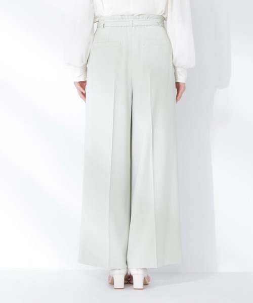 NATURAL BEAUTY BASIC(ナチュラルビューティーベーシック)の「【CLASSY.5月号掲載】【Oggi5月号掲載】◇<骨格ウェーブ>ハイウエストベルテッドパンツ(その他パンツ・レディース・ライトグリーン/ベージュ/チャコールグレー・X-SMALL/SMALL/MEDIUM)」の21枚目の写真