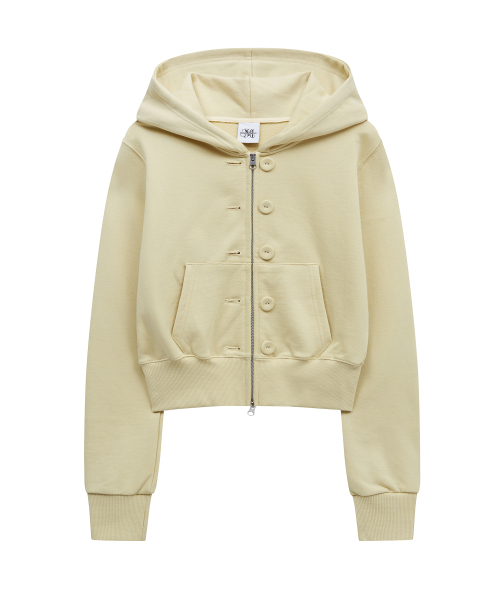 Midnight Move(ミッドナイトムーブ)の「bt hood zip up (yellow)(パーカー・レディース・その他・FREE)」の2枚目の写真