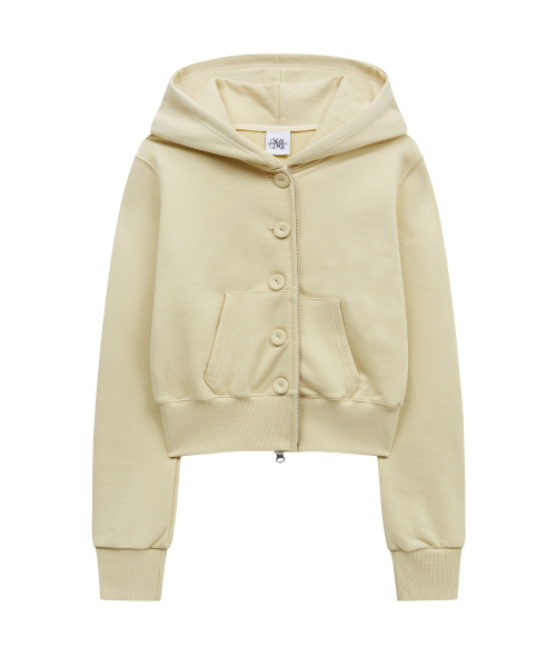 Midnight Move(ミッドナイトムーブ)の「bt hood zip up (yellow)(パーカー・レディース・その他・FREE)」の3枚目の写真