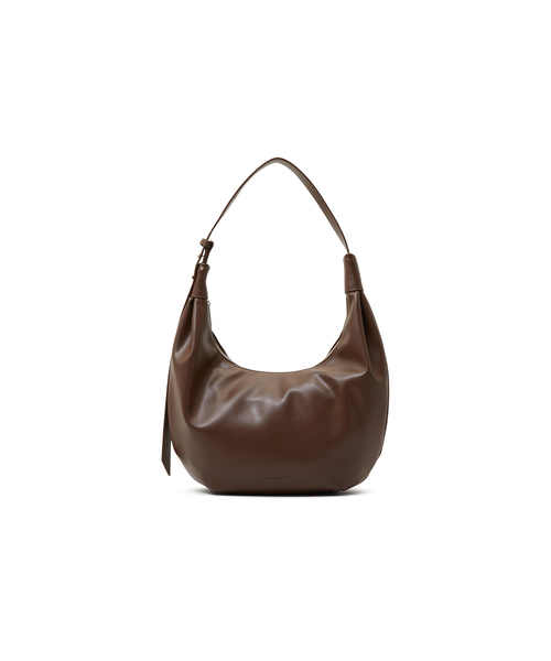 LAP（ラップ）の「SOFT CURVE HOBO BAG AS7AB283（ショルダーバッグ・レディース・ブラック/ダークブラウン・FREE）」の2枚目の写真