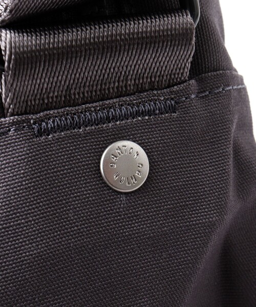 DANTON（ダントン）の「【DANTON】OBERKAMPF ポリエステル×コットン キャンバス ショルダーバッグ 26SS（ショルダーバッグ・メンズ・グレー/ブラック/サックスブルー/アイボリー・FREE）」の8枚目の写真