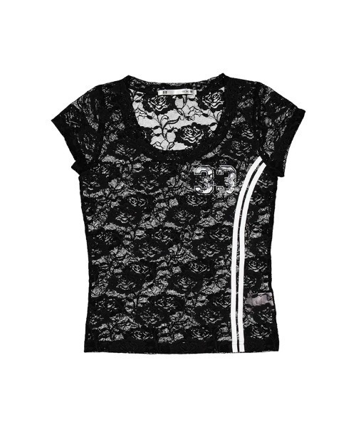Ada.(エイダ)の「◇SETUPEXE◇ブランド直輸入正規品/33 レース トップ 33 LACE TOP(Tシャツ/カットソー・レディース・ピンク/ホワイト/ブラック・FREE)」の12枚目の写真