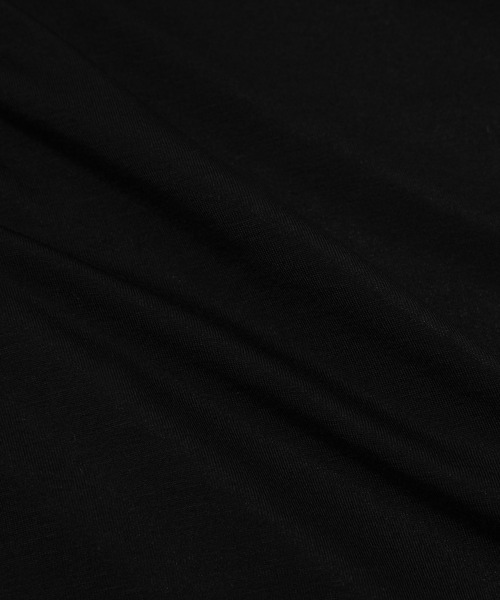 TAN(タン)の「SMOOTH JERSEY DOUBLE LONG TEE(Tシャツ/カットソー・レディース・ブラック・FREE)」の5枚目の写真