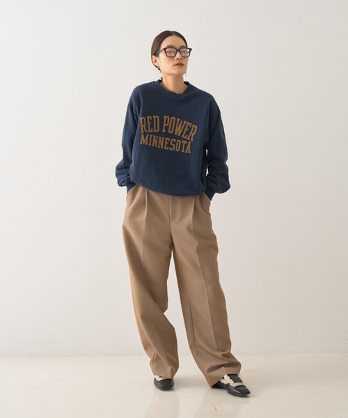 DESIGNWORKS(デザインワークス)の「ウール混タックバレルパンツ(その他パンツ・レディース・チェック/ブラック・36/38)」の19枚目の写真