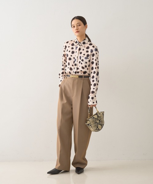 DESIGNWORKS(デザインワークス)の「ウール混タックバレルパンツ(その他パンツ・レディース・チェック/ブラック・36/38)」の22枚目の写真