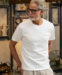 Maison code 13（メゾンコードサーティーン）の「mt10347-vintage naturalslub cut sew カットソー(M26S-25)（Tシャツ/カットソー）」