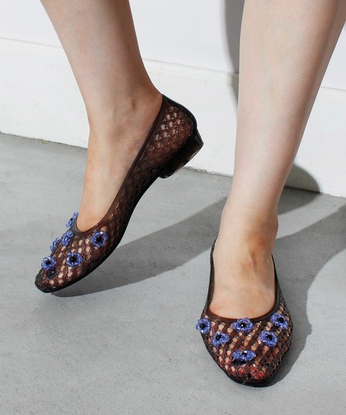 HEY!MrsROSE(ヘイミセスローズ)の「HEY! Mrs ROSE(ヘイ!ミセスローズ)Tiny Beads Sandals(サンダル・レディース・ゴールド/シルバー/レッド/ブラック・M/L)」の16枚目の写真