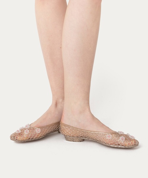 HEY!MrsROSE(ヘイミセスローズ)の「HEY! Mrs ROSE(ヘイ!ミセスローズ)Tiny Beads Sandals(サンダル・レディース・ゴールド/シルバー/レッド/ブラック・M/L)」の21枚目の写真