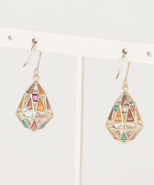 Zoule(ゾーラ)の「Zoule ゾーラ:MOROCCAN モロッカンシリーズ jewel moroccan ピアス(ピアス(両耳用)・レディース・ゴールド/シルバー・FREE)」の5枚目の写真