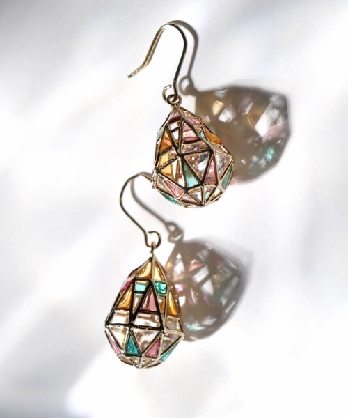 Zoule(ゾーラ)の「Zoule ゾーラ:MOROCCAN モロッカンシリーズ jewel moroccan ピアス(ピアス(両耳用)・レディース・ゴールド/シルバー・FREE)」の1枚目の写真