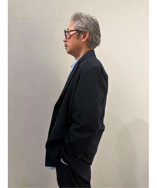 COLUMN(コラム)の「COLUMN / ウールライク トロピカルジャケット<THE COLUMN>(テーラードジャケット・メンズ・チャコールグレー/ネイビー・LARGE/MEDIUM)」の16枚目の写真