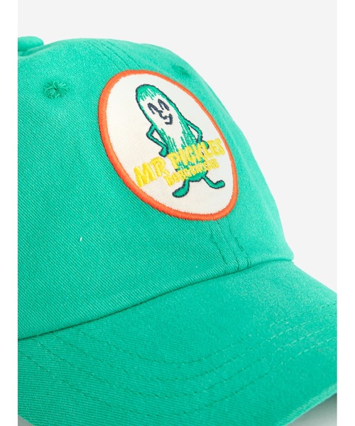 BOBO CHOSES（ボボショーズ）の「Mr Pickles Patch cap（キャップ・キッズ・グリーン・HEAD54/HEAD52）」の2枚目の写真