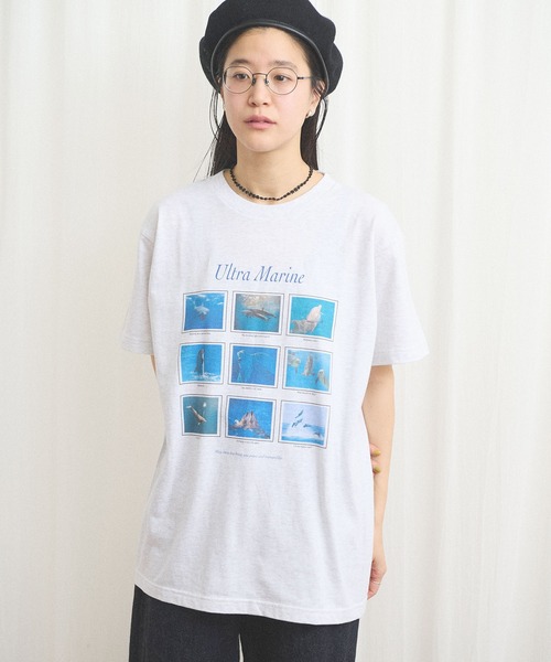 fig London(フィグロンドン)の「Ultra Marine Tshirt(Tシャツ/カットソー・レディース・アッシュグレー・FREE)」の5枚目の写真