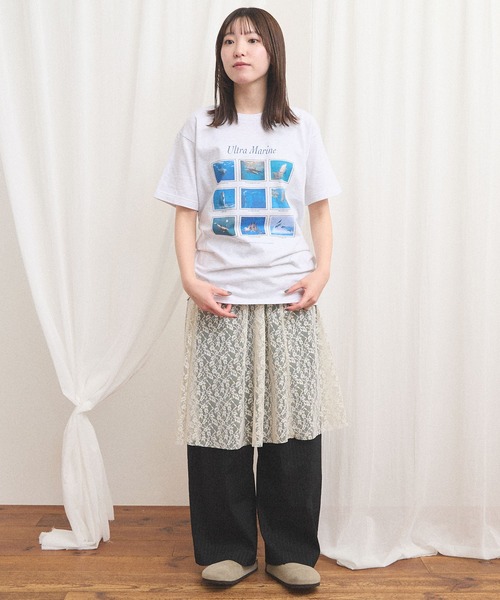 fig London(フィグロンドン)の「Ultra Marine Tshirt(Tシャツ/カットソー・レディース・アッシュグレー・FREE)」の18枚目の写真